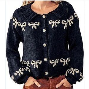 Kimchi Blue Marabell Bow Cardigan